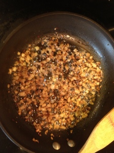 Caramelized onion and garlic